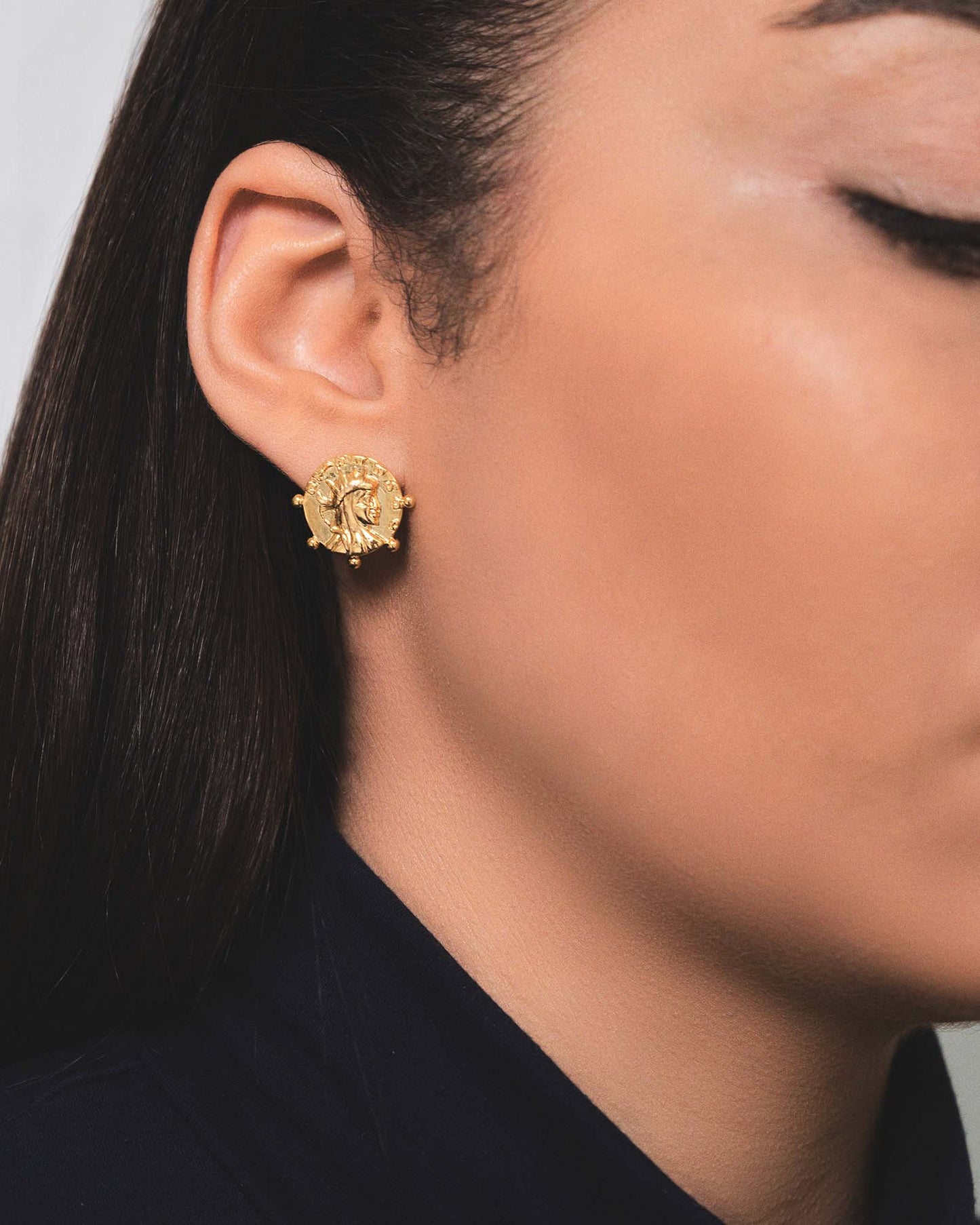 Boucles d'oreilles César