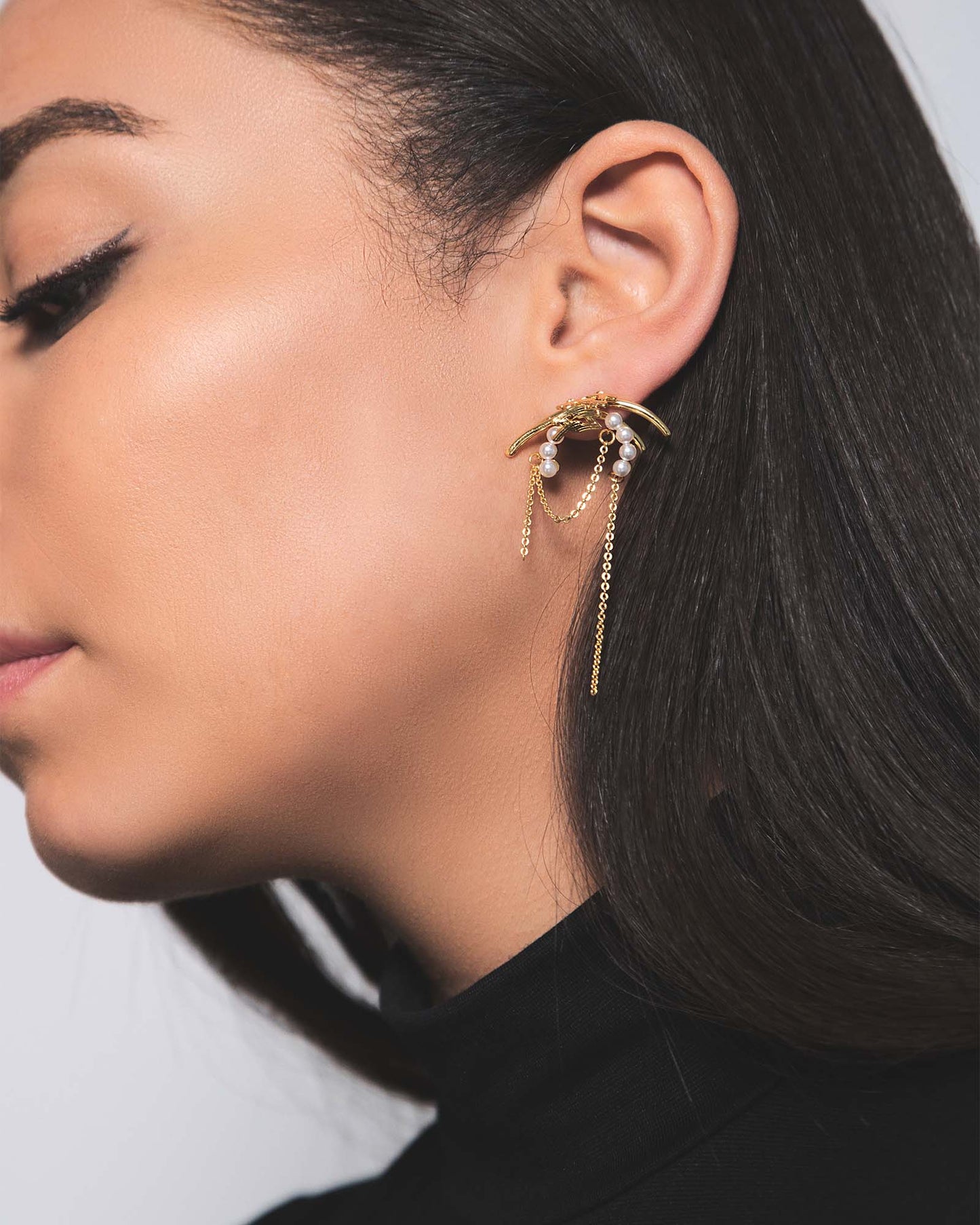 Boucles d'oreilles Virgo