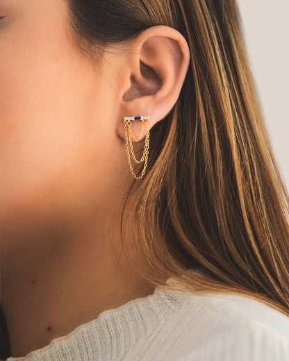 Boucle d'oreille Gema