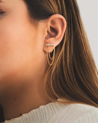 Boucle d'oreille Gema