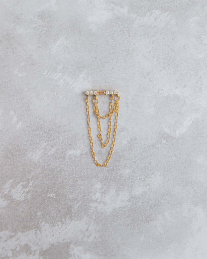 Boucle d'oreille Gema